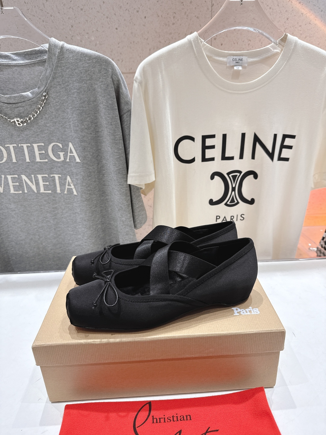 高版本出厂 Christian Loubotti CL红底鞋F030 2026ss早春新款玛丽珍单鞋芭蕾