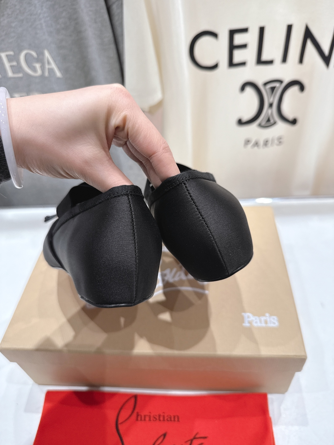 高版本出厂 Christian Loubotti CL红底鞋F030 2026ss早春新款玛丽珍单鞋芭蕾