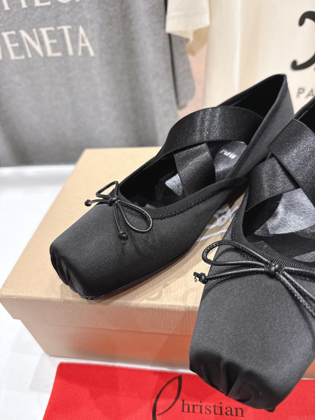 高版本出厂 Christian Loubotti CL红底鞋F030 2026ss早春新款玛丽珍单鞋芭蕾