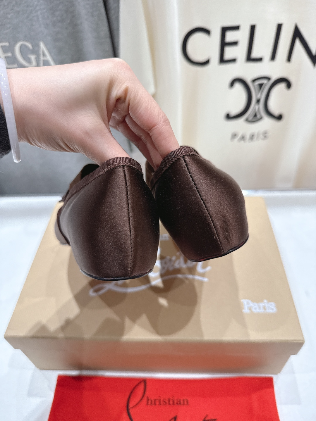 高版本出厂 Christian Loubotti CL红底鞋F030 2026ss早春新款玛丽珍单鞋芭蕾