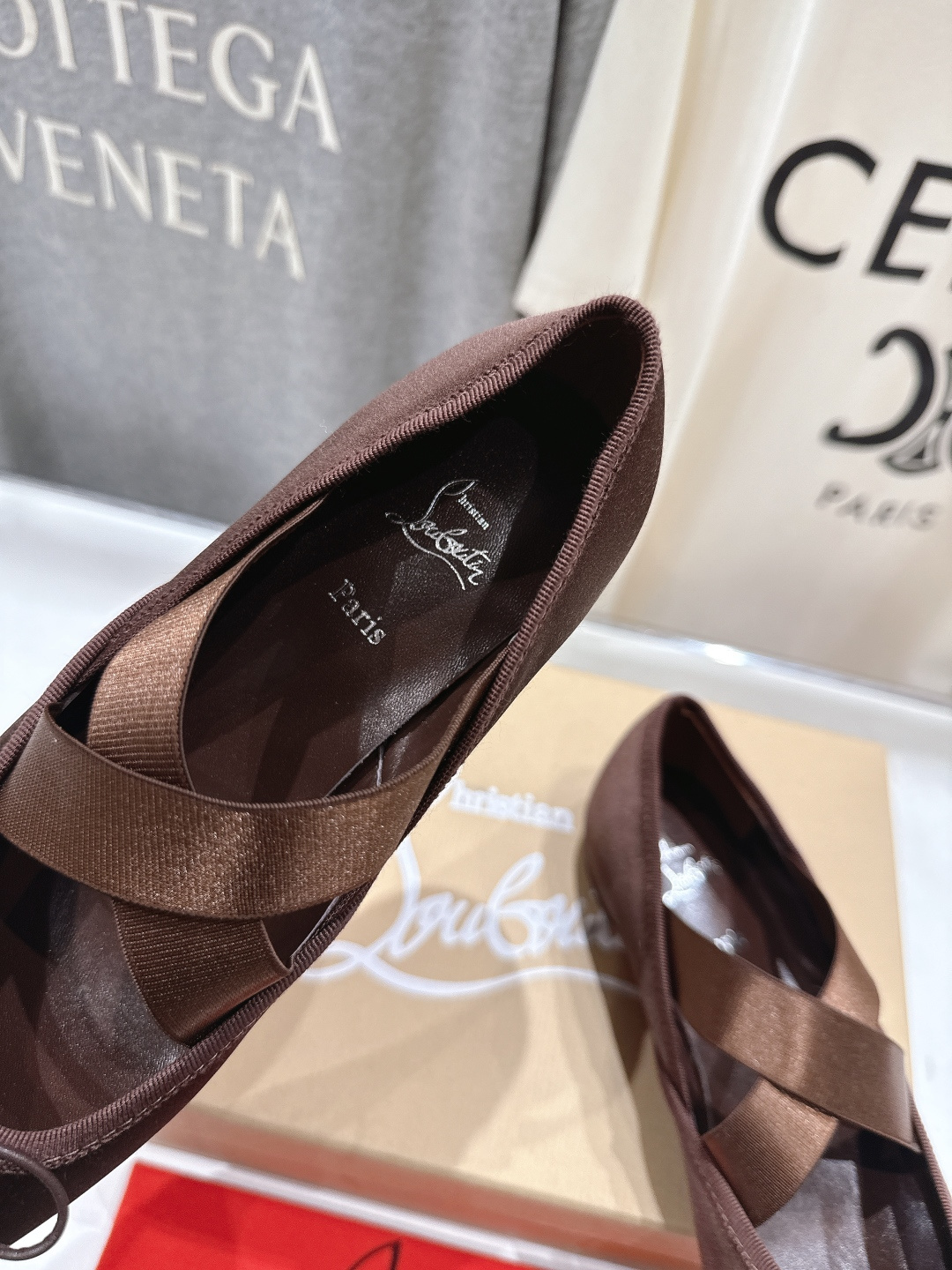 高版本出厂 Christian Loubotti CL红底鞋F030 2026ss早春新款玛丽珍单鞋芭蕾