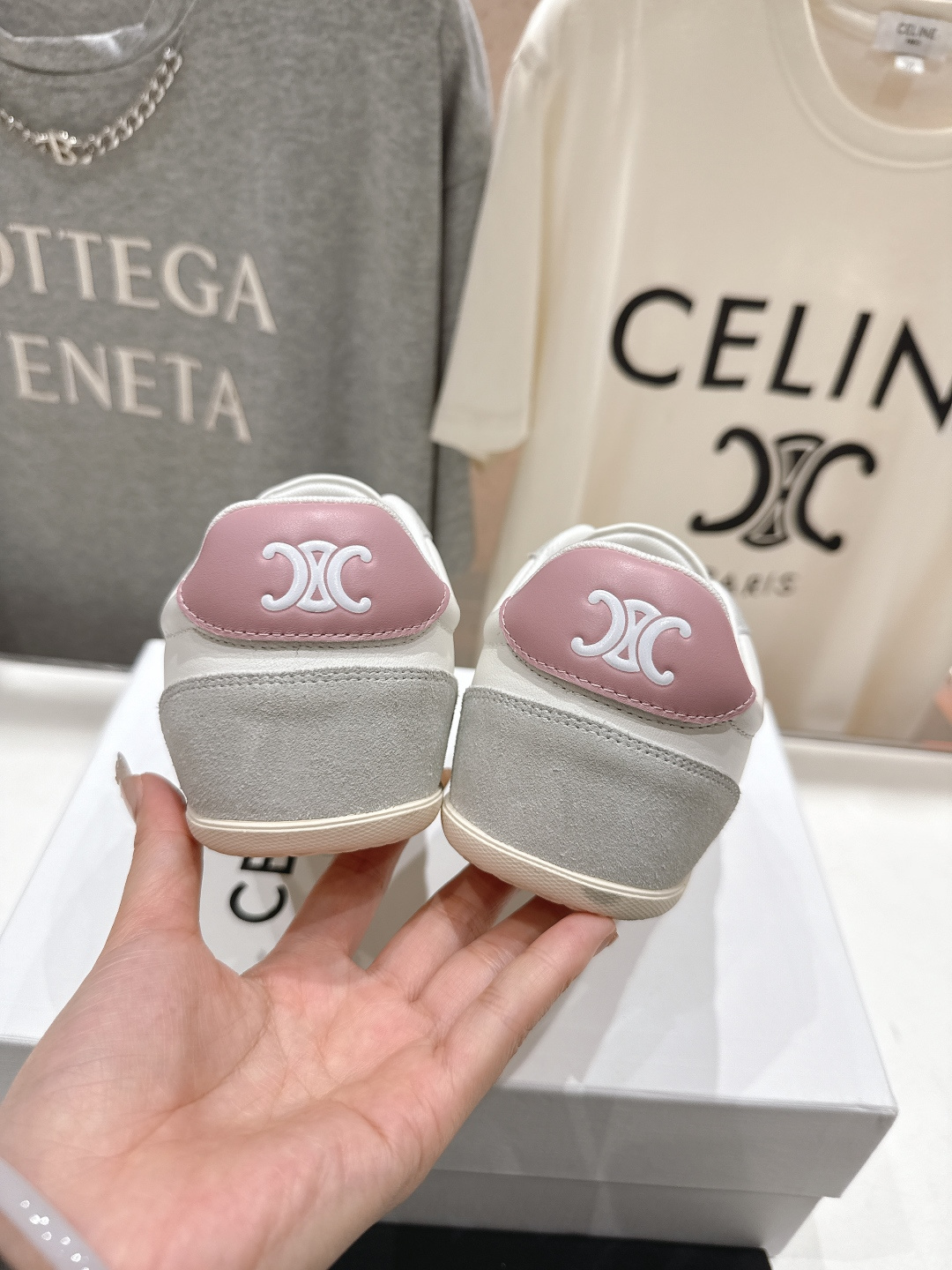 高版本出厂 CELINE*思琳赛琳F035 2025ss新款徽标系带阿甘鞋休闲运动鞋小白鞋简单舒服，干净