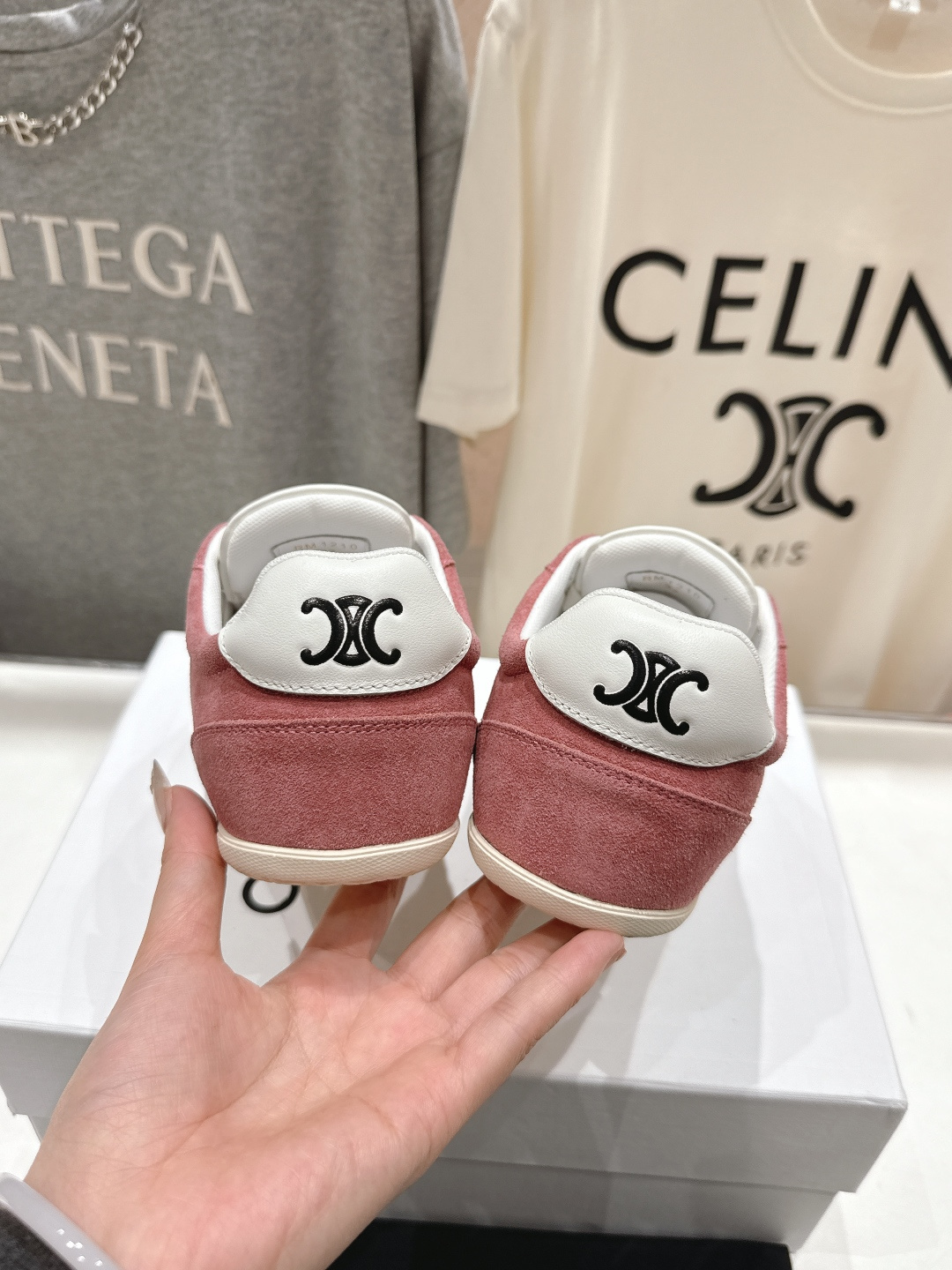 高版本出厂 CELINE*思琳赛琳F035 2025ss新款徽标系带阿甘鞋休闲运动鞋小白鞋简单舒服，干净