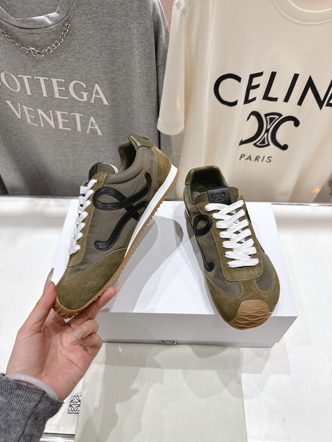 高版本出厂 （需要鞋扣+20） LOEWE罗意威二代Ballet Runner升级2.0给足界一些震撼，