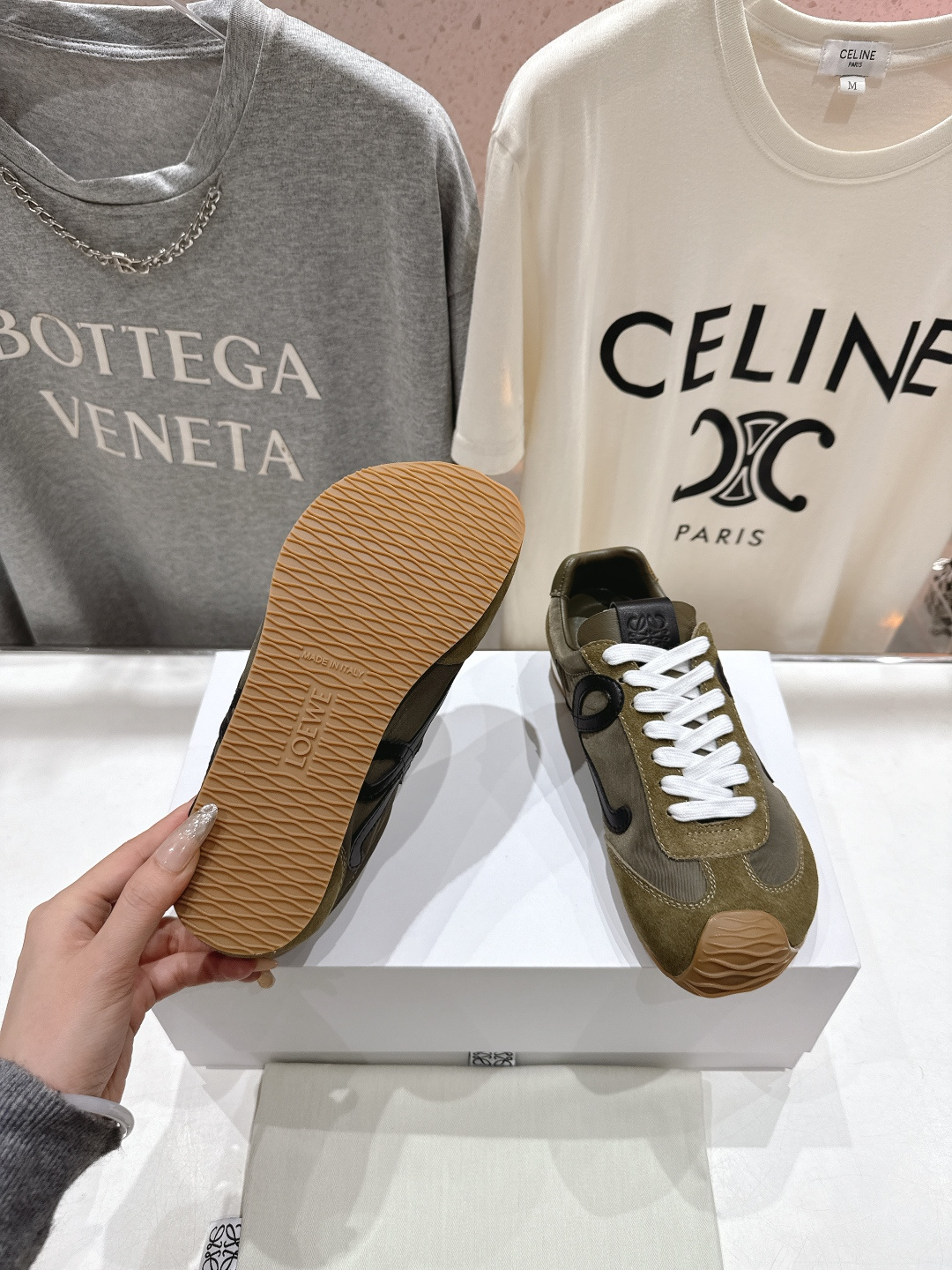 高版本出厂 （需要鞋扣+20） LOEWE罗意威二代Ballet Runner升级2.0给足界一些震撼，