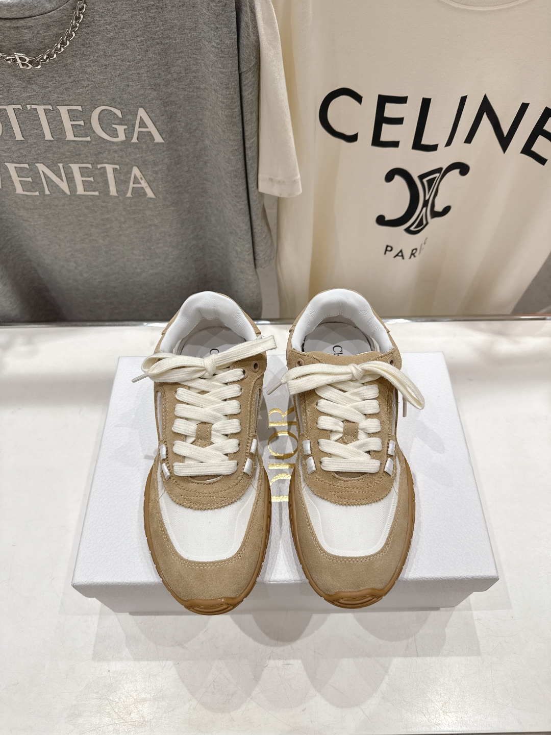 高版本出厂 情侣款 Dior 迪奥D家F019 2026ss系带新款学院风时尚休闲鞋德训鞋运动鞋原版购入