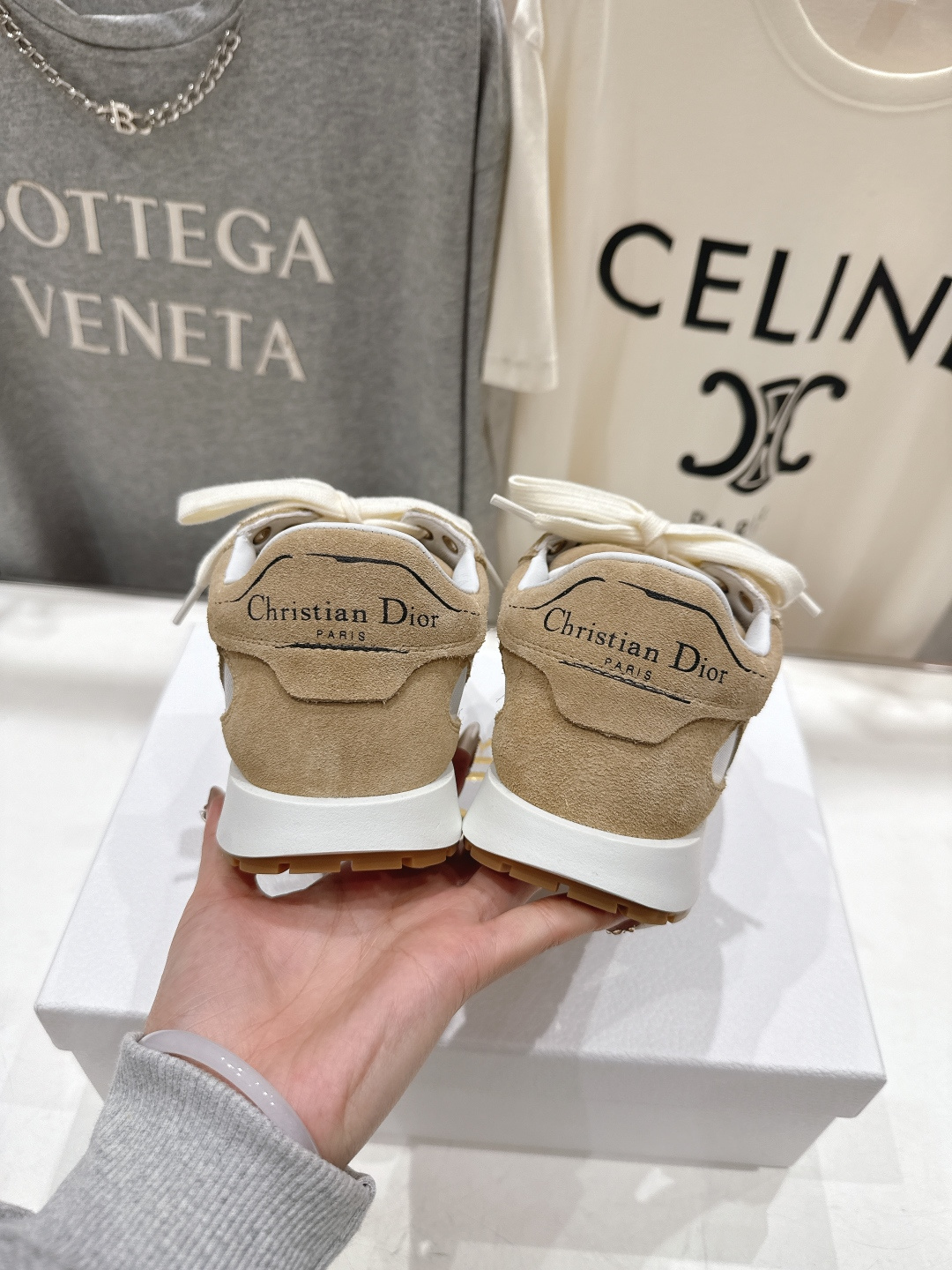 高版本出厂 情侣款 Dior 迪奥D家F019 2026ss系带新款学院风时尚休闲鞋德训鞋运动鞋原版购入