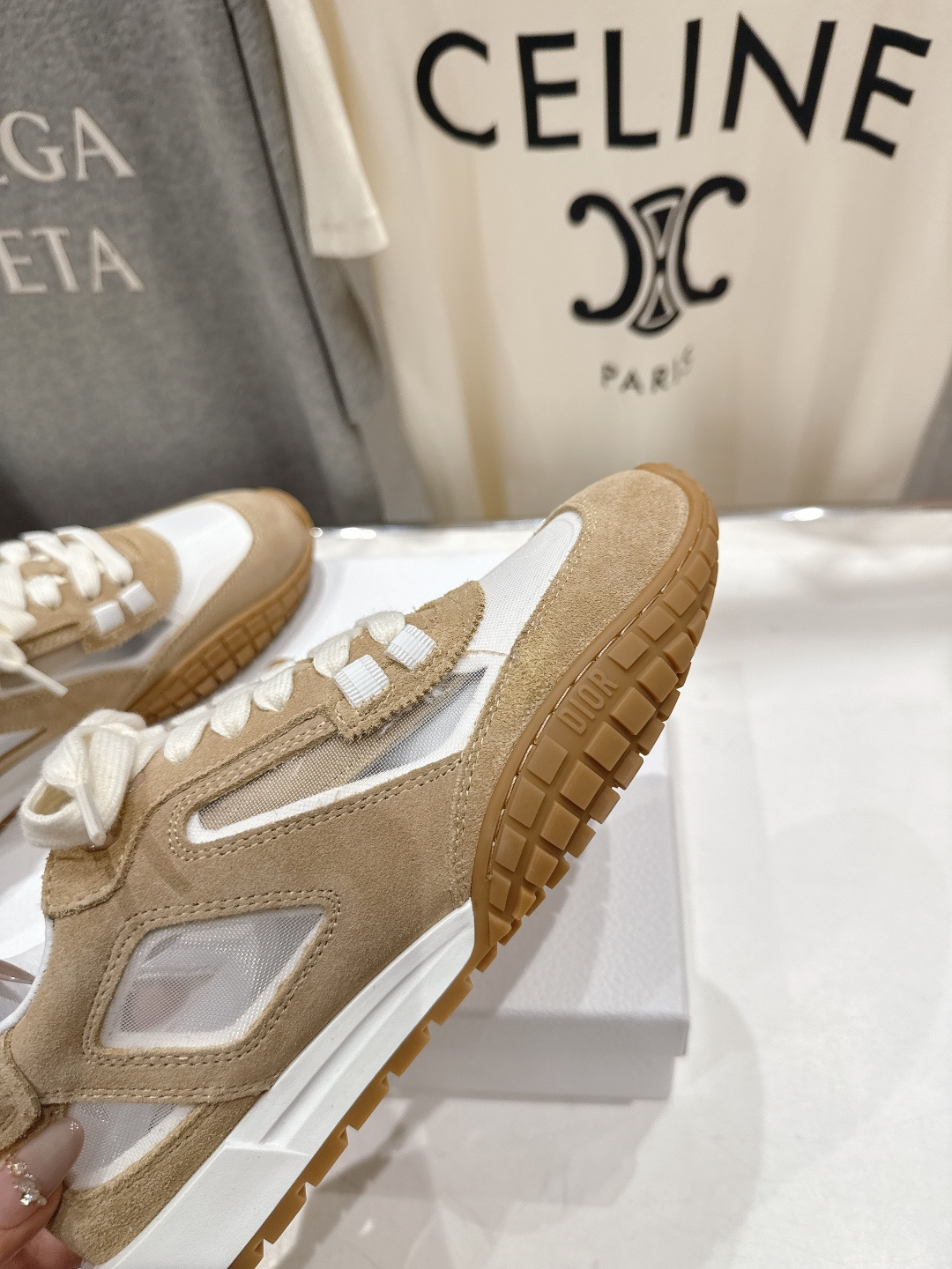 高版本出厂 情侣款 Dior 迪奥D家F019 2026ss系带新款学院风时尚休闲鞋德训鞋运动鞋原版购入