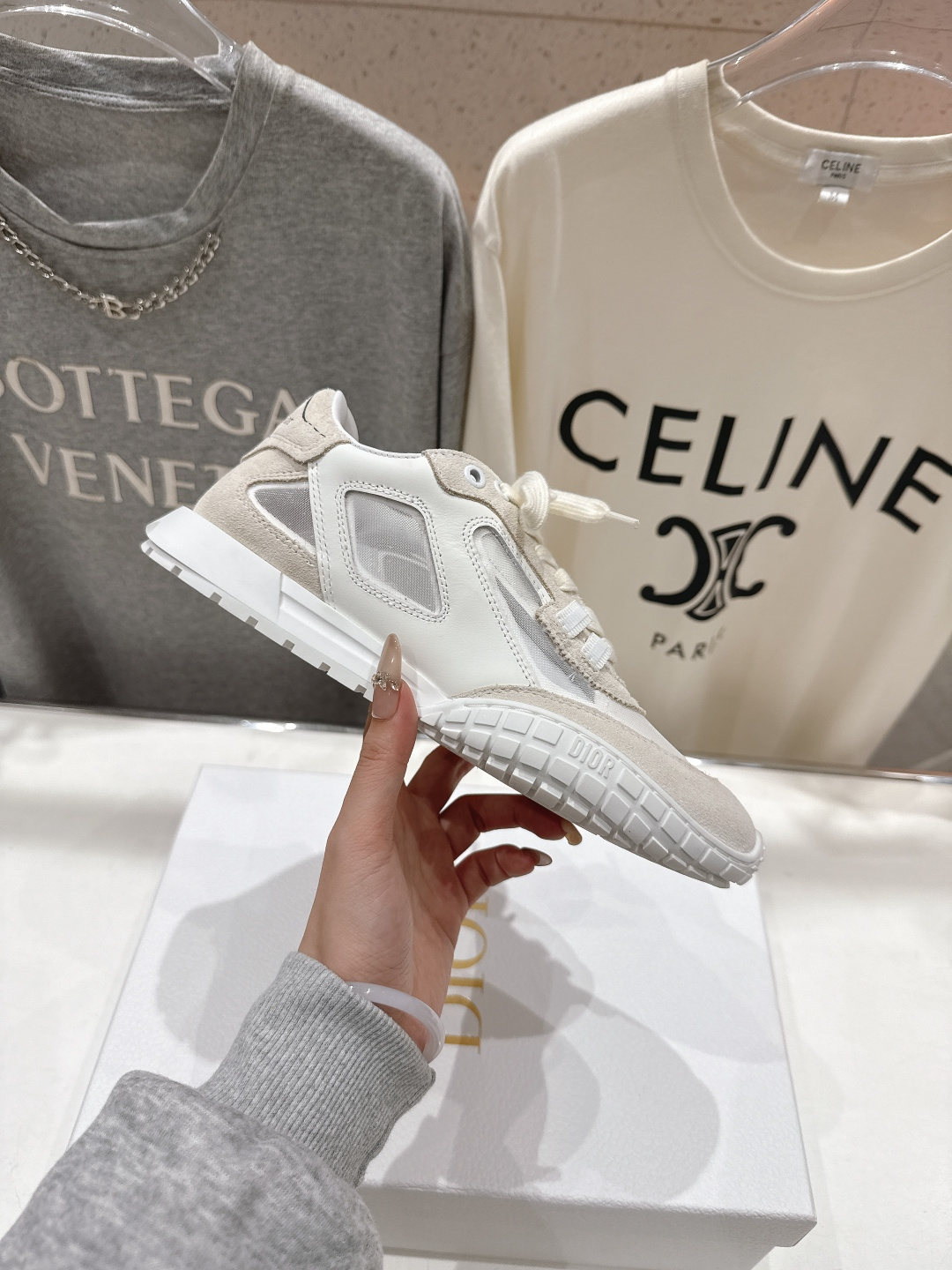 高版本出厂 情侣款 Dior 迪奥D家F019 2026ss系带新款学院风时尚休闲鞋德训鞋运动鞋原版购入