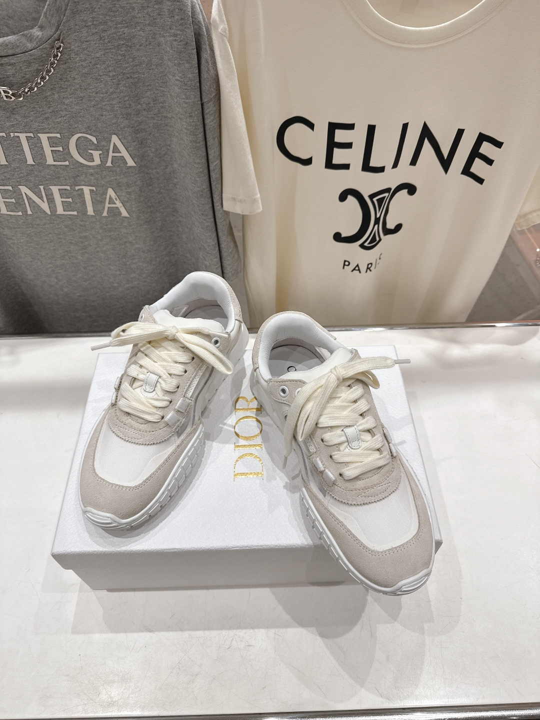 高版本出厂 情侣款 Dior 迪奥D家F019 2026ss系带新款学院风时尚休闲鞋德训鞋运动鞋原版购入