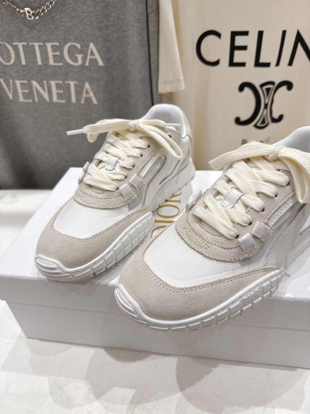 高版本出厂 情侣款 Dior 迪奥D家F019 2026ss系带新款学院风时尚休闲鞋德训鞋运动鞋原版购入