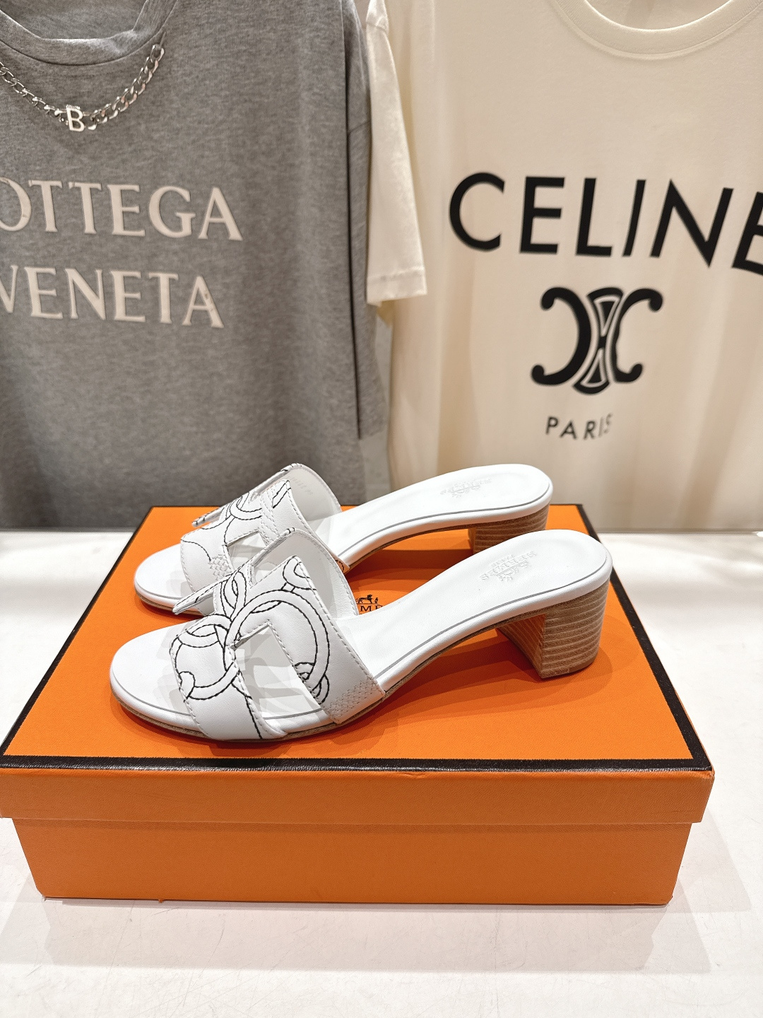 高版本出厂 高跟 HERMES*✈️爱马仕H家2026ss最新夏季升级版经典高跟H拖鞋🇮🇹度假旅游必备神