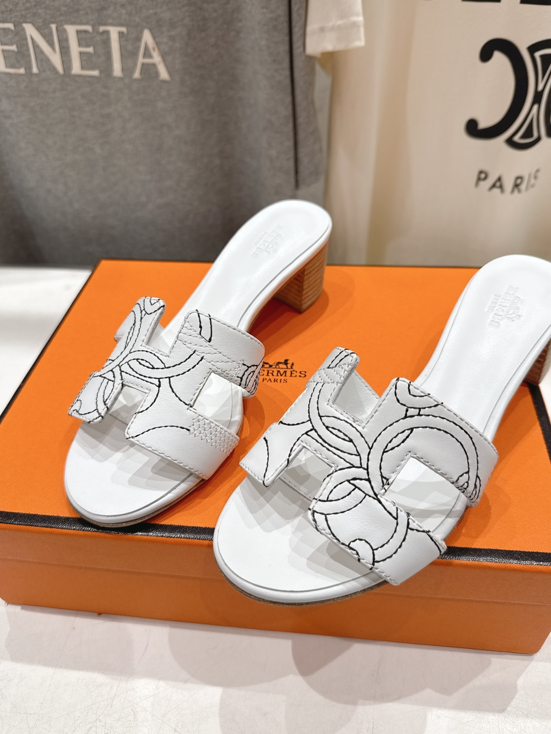 高版本出厂 高跟 HERMES*✈️爱马仕H家2026ss最新夏季升级版经典高跟H拖鞋🇮🇹度假旅游必备神