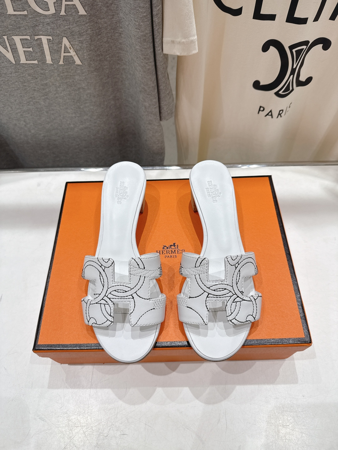 高版本出厂 高跟 HERMES*✈️爱马仕H家2026ss最新夏季升级版经典高跟H拖鞋🇮🇹度假旅游必备神