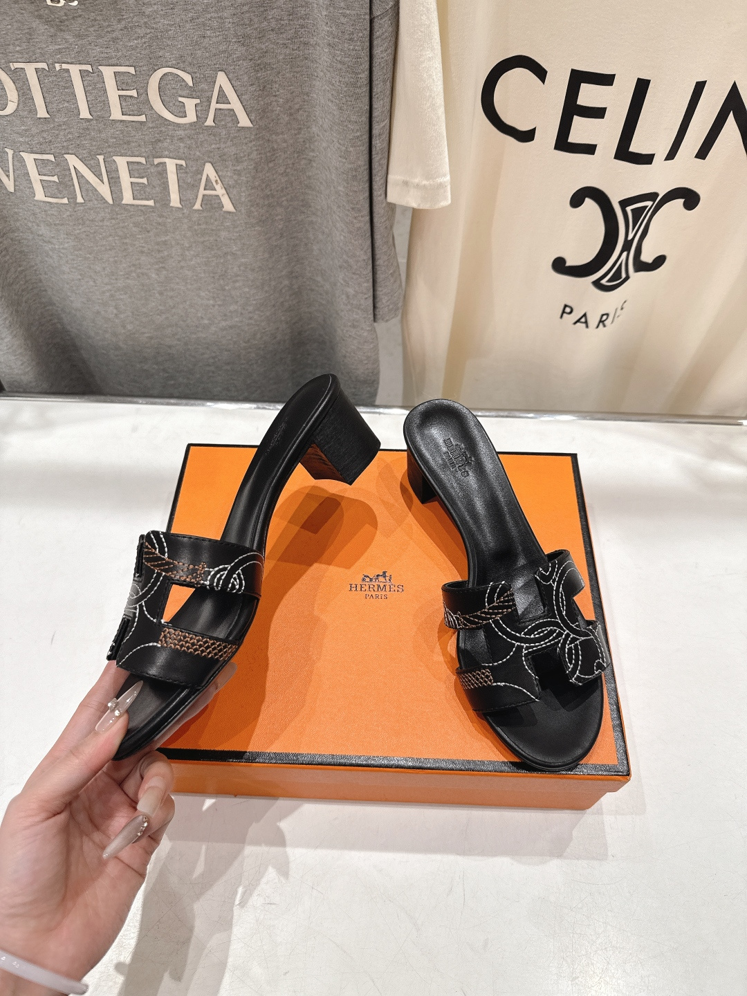 高版本出厂 高跟 HERMES*✈️爱马仕H家2026ss最新夏季升级版经典高跟H拖鞋🇮🇹度假旅游必备神