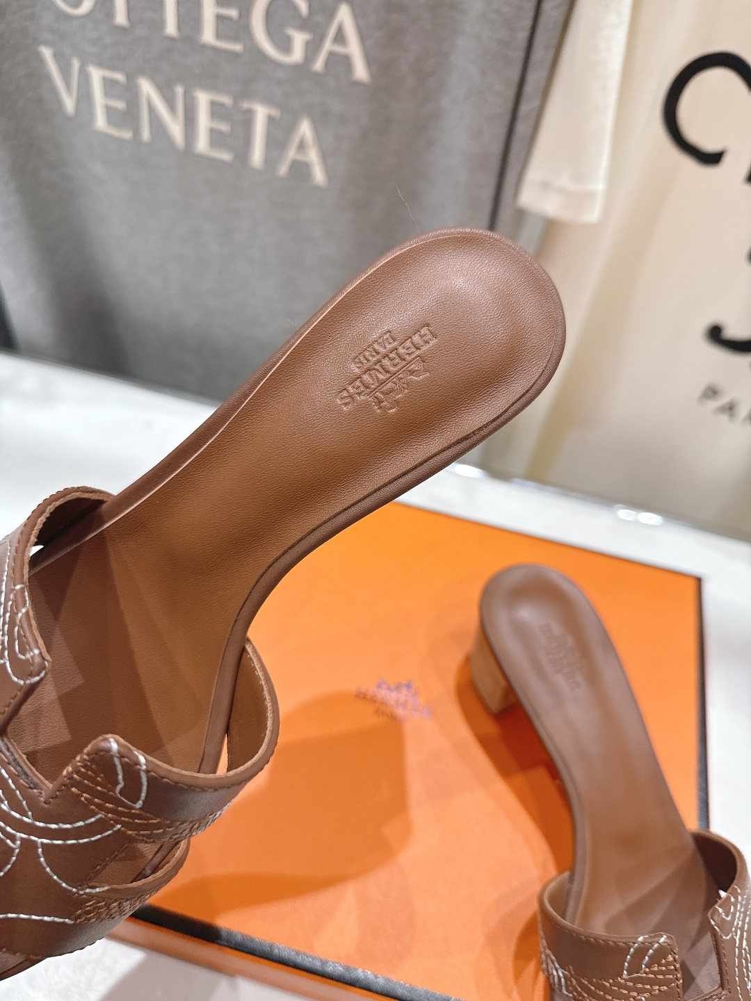 高版本出厂 高跟 HERMES*✈️爱马仕H家2026ss最新夏季升级版经典高跟H拖鞋🇮🇹度假旅游必备神