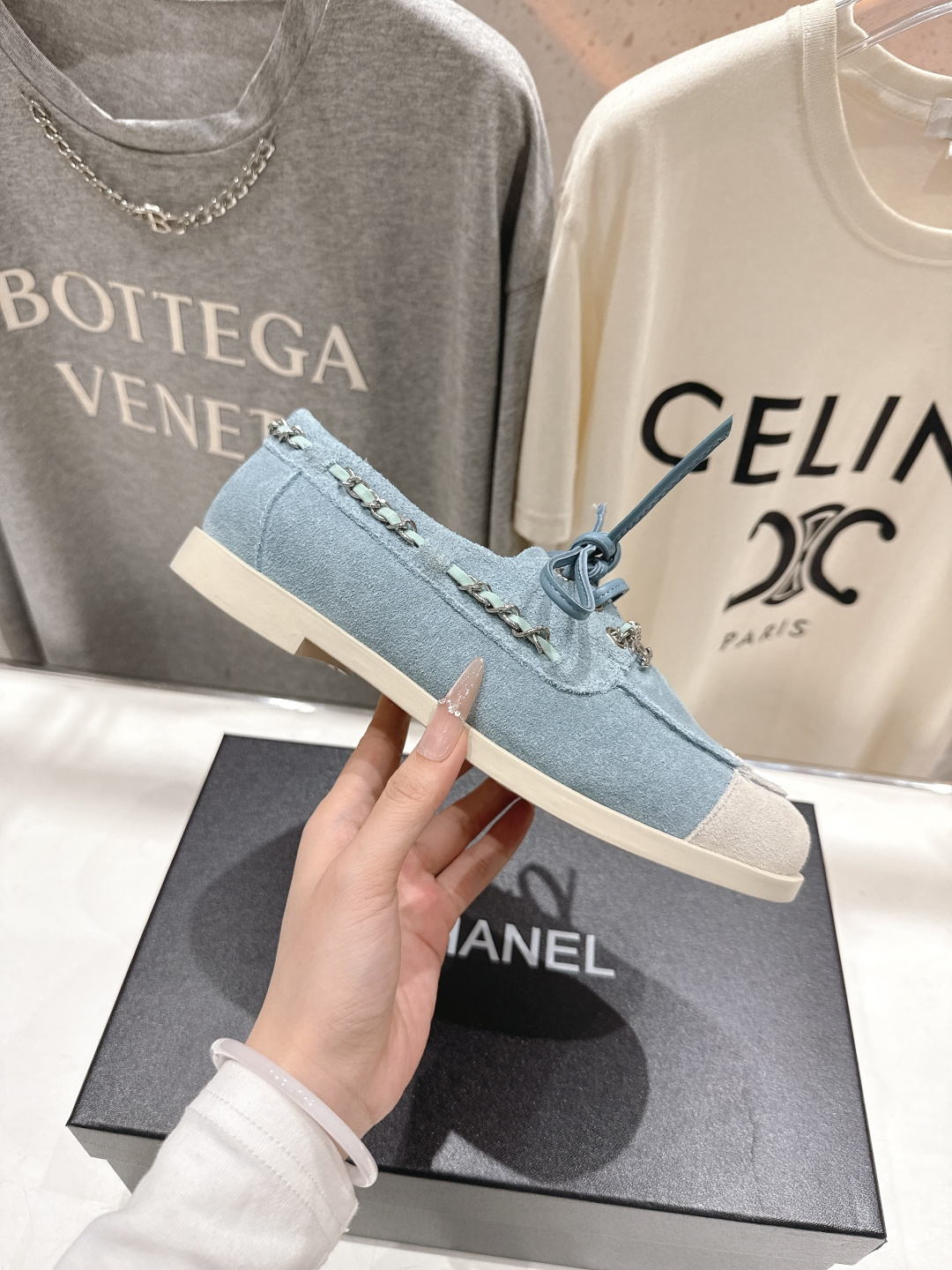 高版本出厂 Chanel* 香奈儿F015 小香2026ss最新链条乐福鞋休闲单鞋原版1:1打造完美楦型