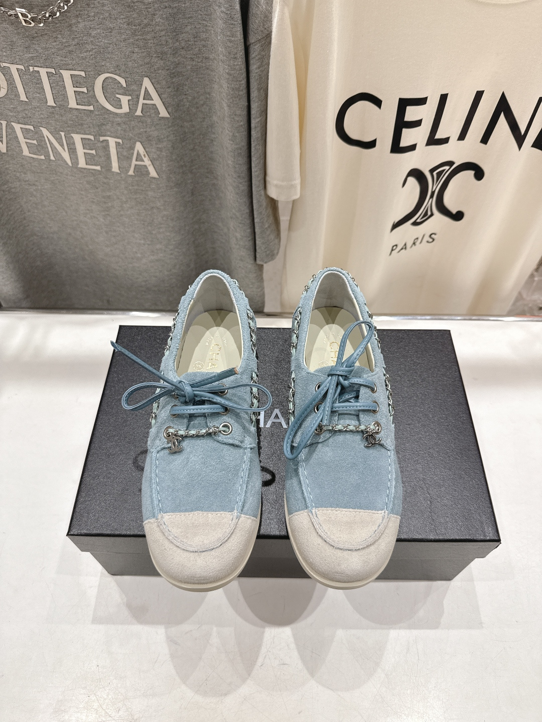 高版本出厂 Chanel* 香奈儿F015 小香2026ss最新链条乐福鞋休闲单鞋原版1:1打造完美楦型