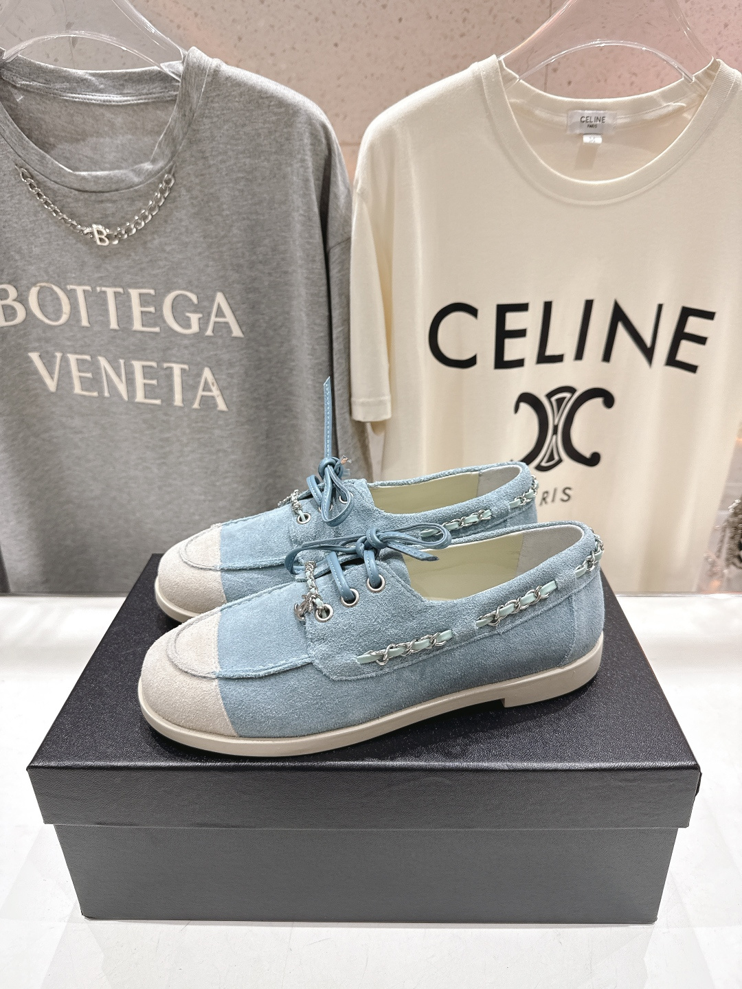 高版本出厂 Chanel* 香奈儿F015 小香2026ss最新链条乐福鞋休闲单鞋原版1:1打造完美楦型