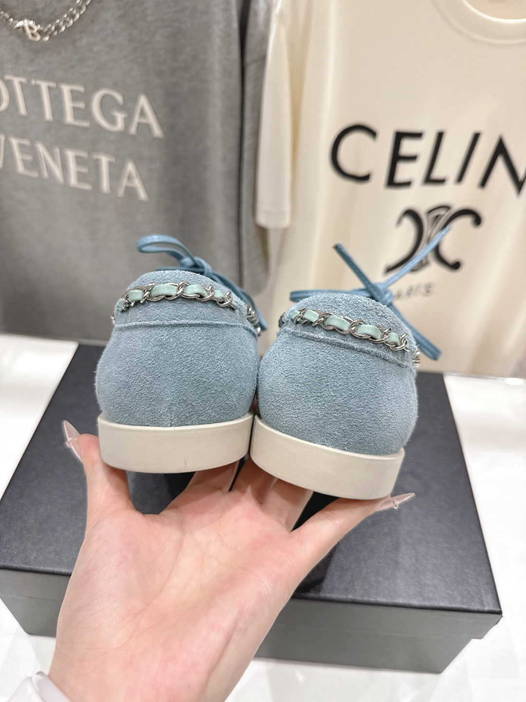 高版本出厂 Chanel* 香奈儿F015 小香2026ss最新链条乐福鞋休闲单鞋原版1:1打造完美楦型