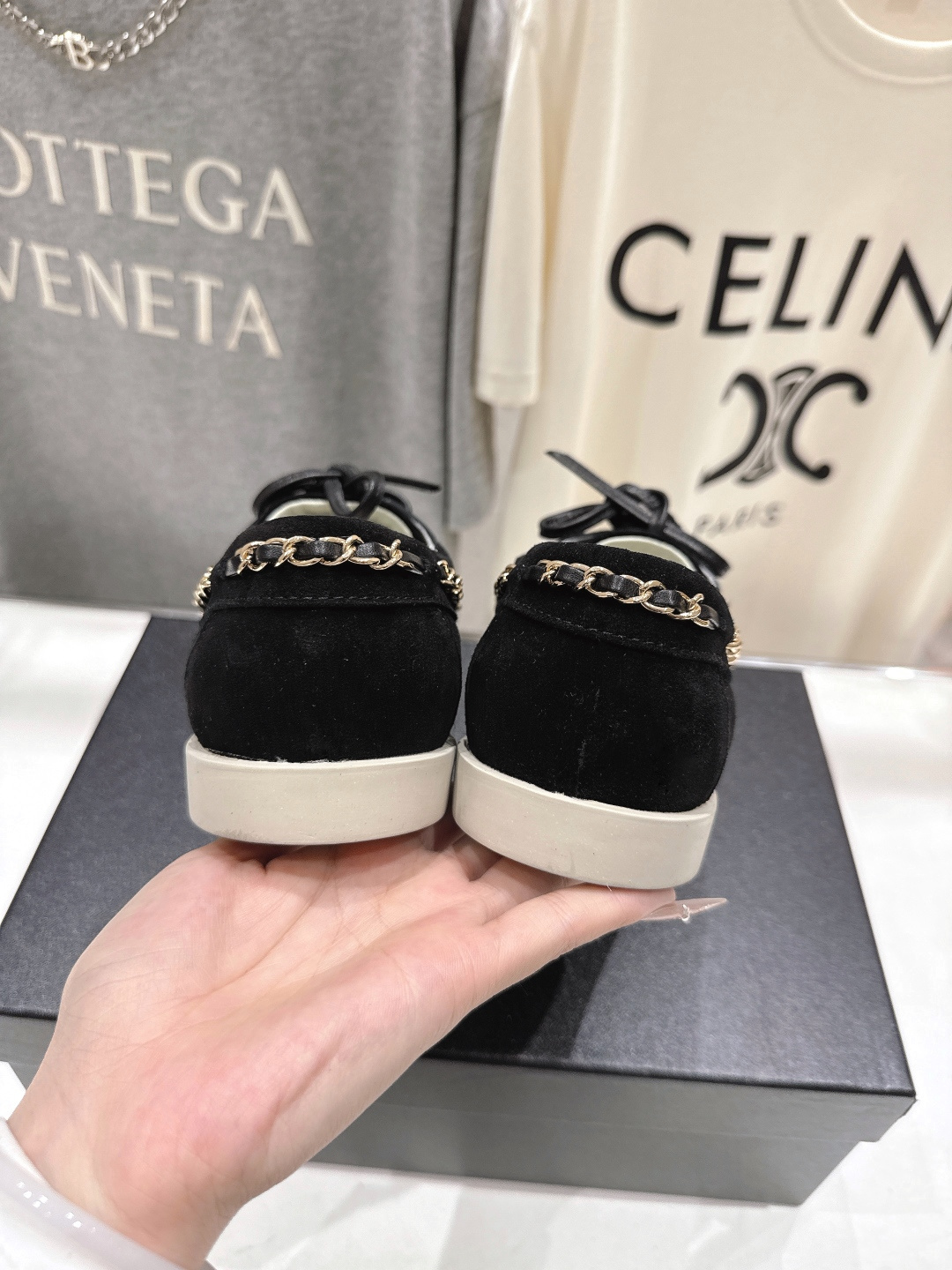 高版本出厂 Chanel* 香奈儿F015 小香2026ss最新链条乐福鞋休闲单鞋原版1:1打造完美楦型