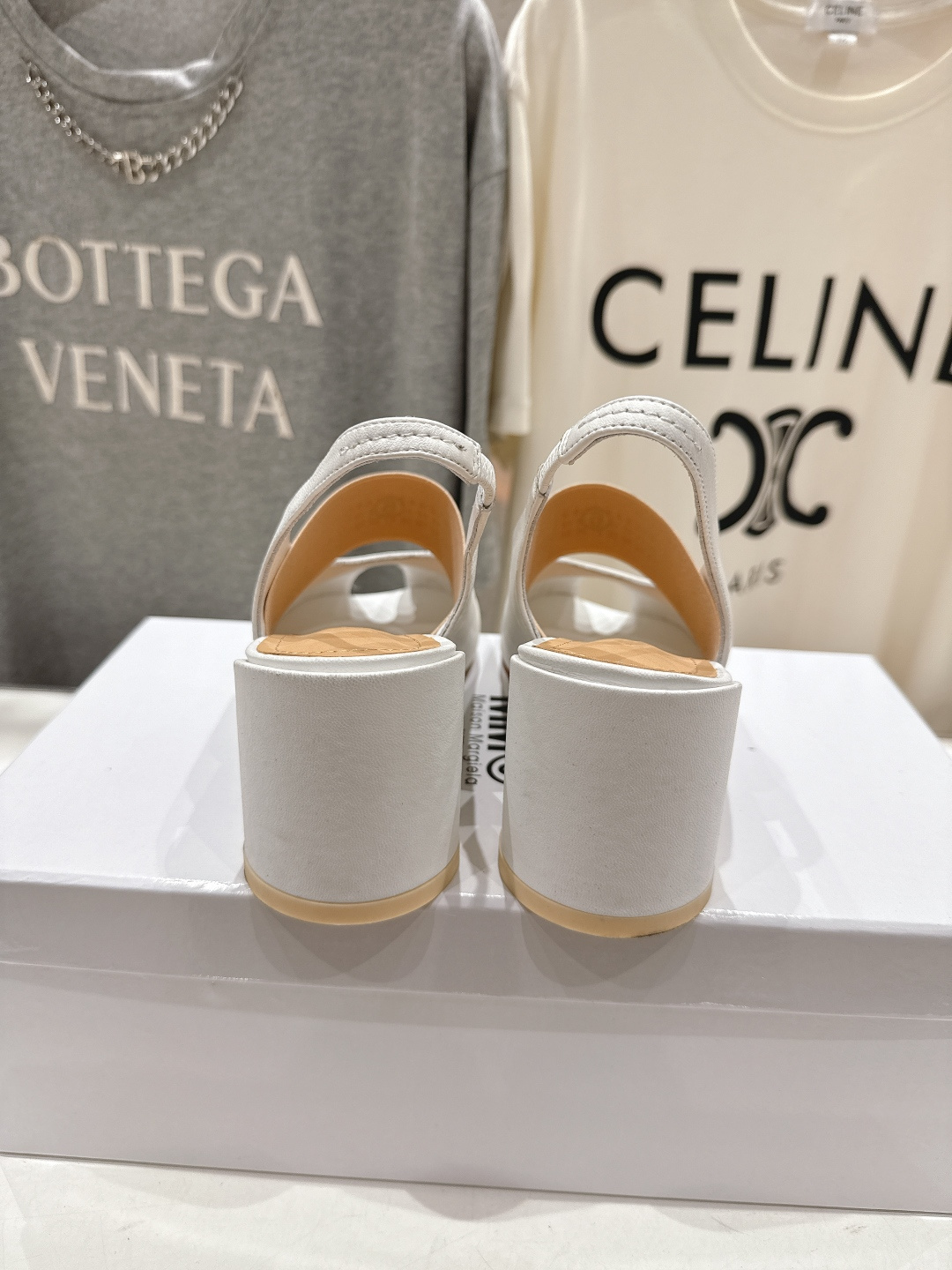 高版本出厂 MM6马吉拉F055 2026ss春夏新品玛丽珍高跟鞋芭蕾舞鞋鱼嘴凉鞋舒适度不用说 肯定会很