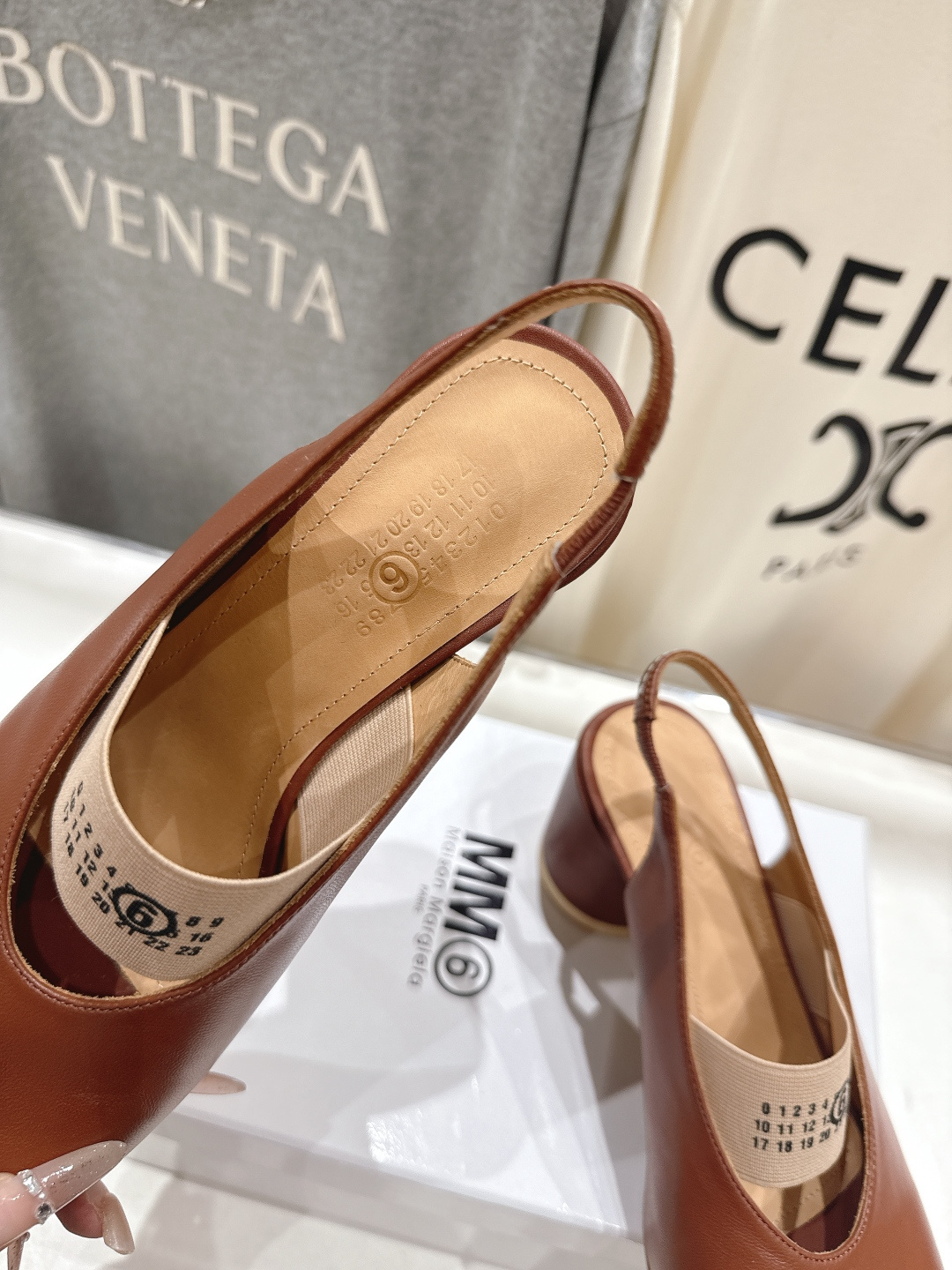 高版本出厂 MM6马吉拉F055 2026ss春夏新品玛丽珍高跟鞋芭蕾舞鞋鱼嘴凉鞋舒适度不用说 肯定会很