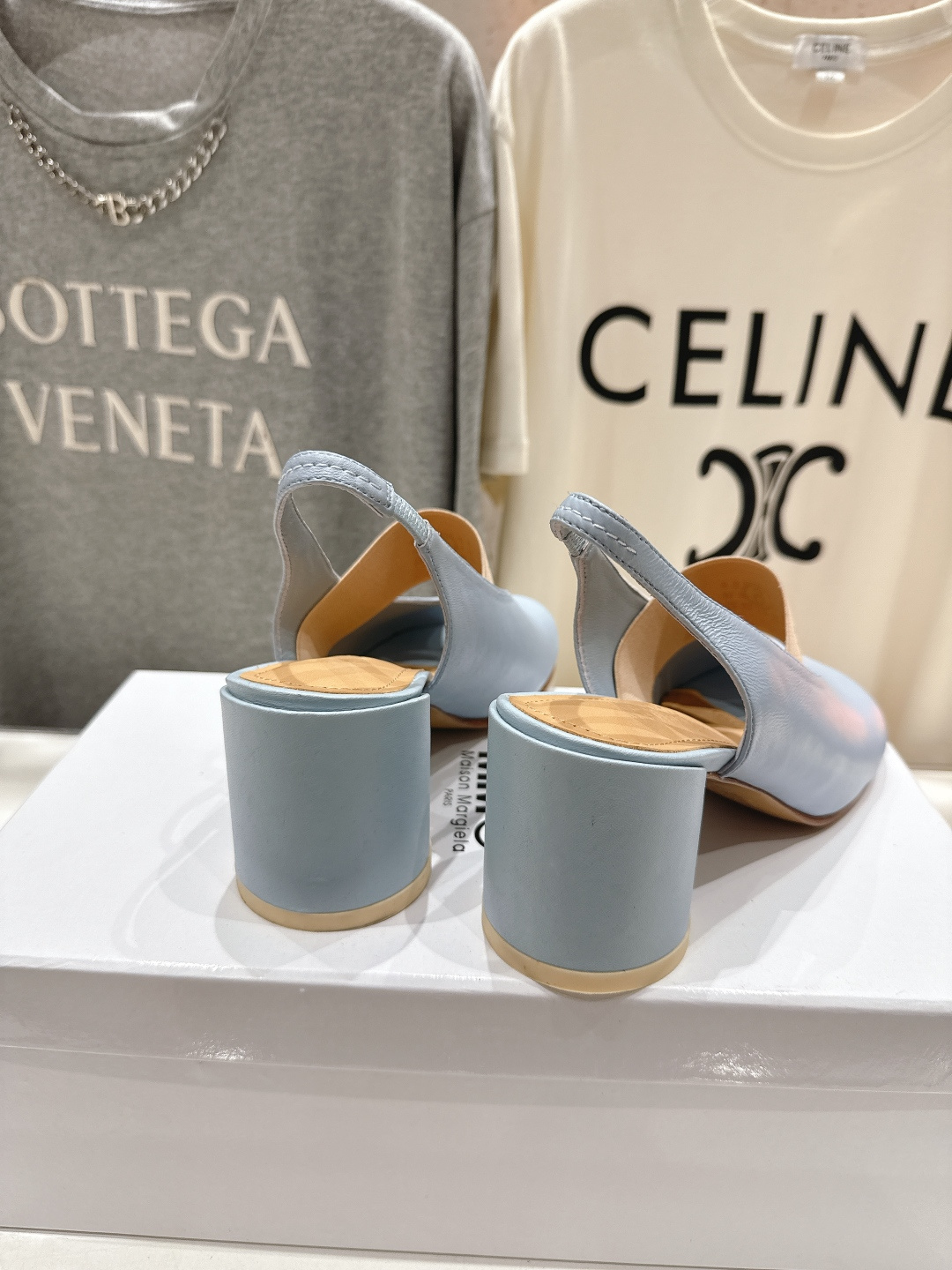 高版本出厂 MM6马吉拉F055 2026ss春夏新品玛丽珍高跟鞋芭蕾舞鞋鱼嘴凉鞋舒适度不用说 肯定会很