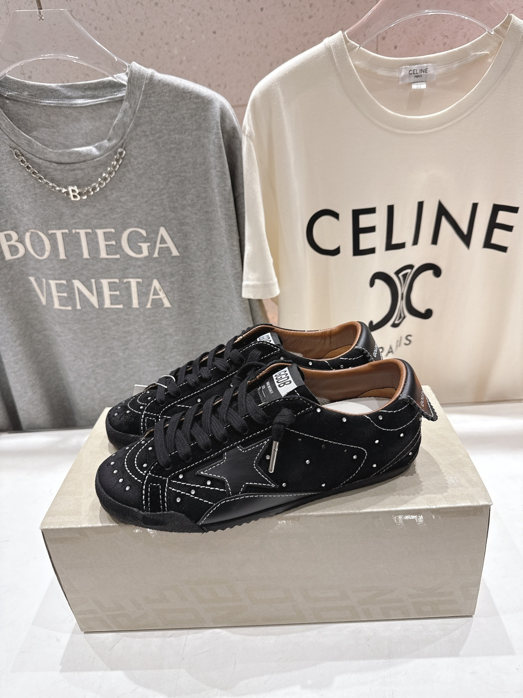 顶级版本 莞货 男码+10 GGDB~~新款做旧脏脏鞋德训鞋休闲鞋情侣款Golden Goose Del