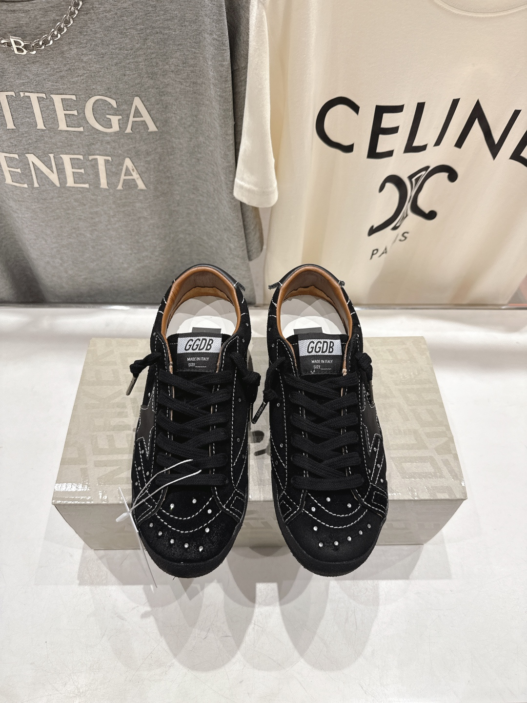 顶级版本 莞货 男码+10 GGDB~~新款做旧脏脏鞋德训鞋休闲鞋情侣款Golden Goose Del