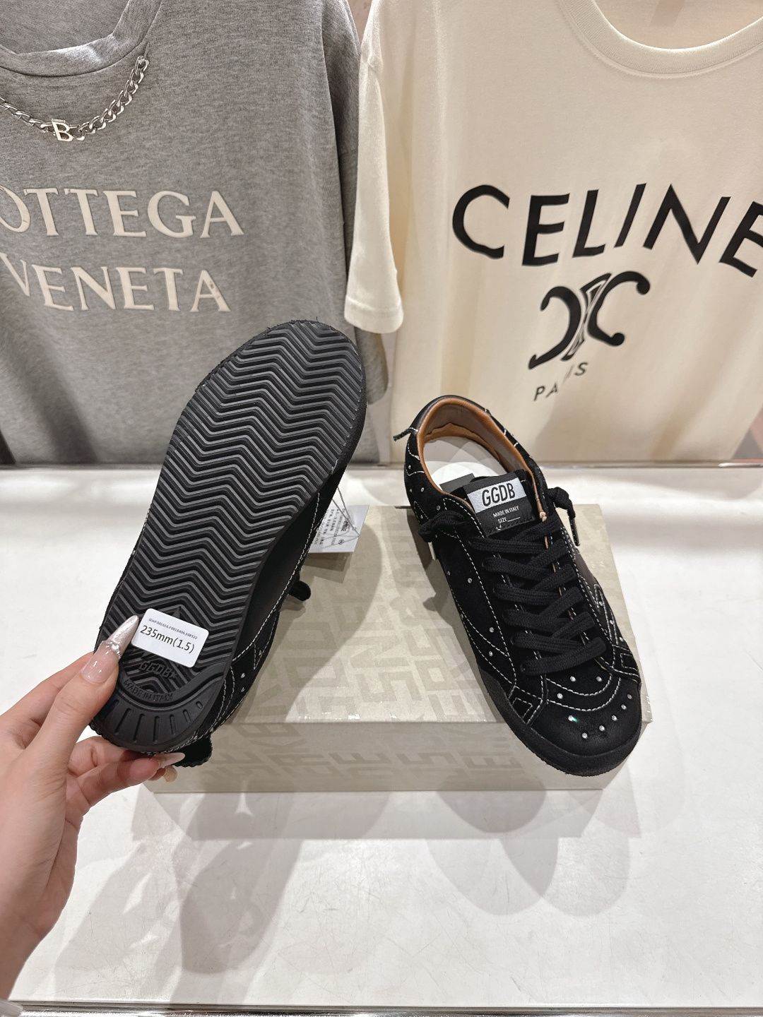 顶级版本 莞货 男码+10 GGDB~~新款做旧脏脏鞋德训鞋休闲鞋情侣款Golden Goose Del
