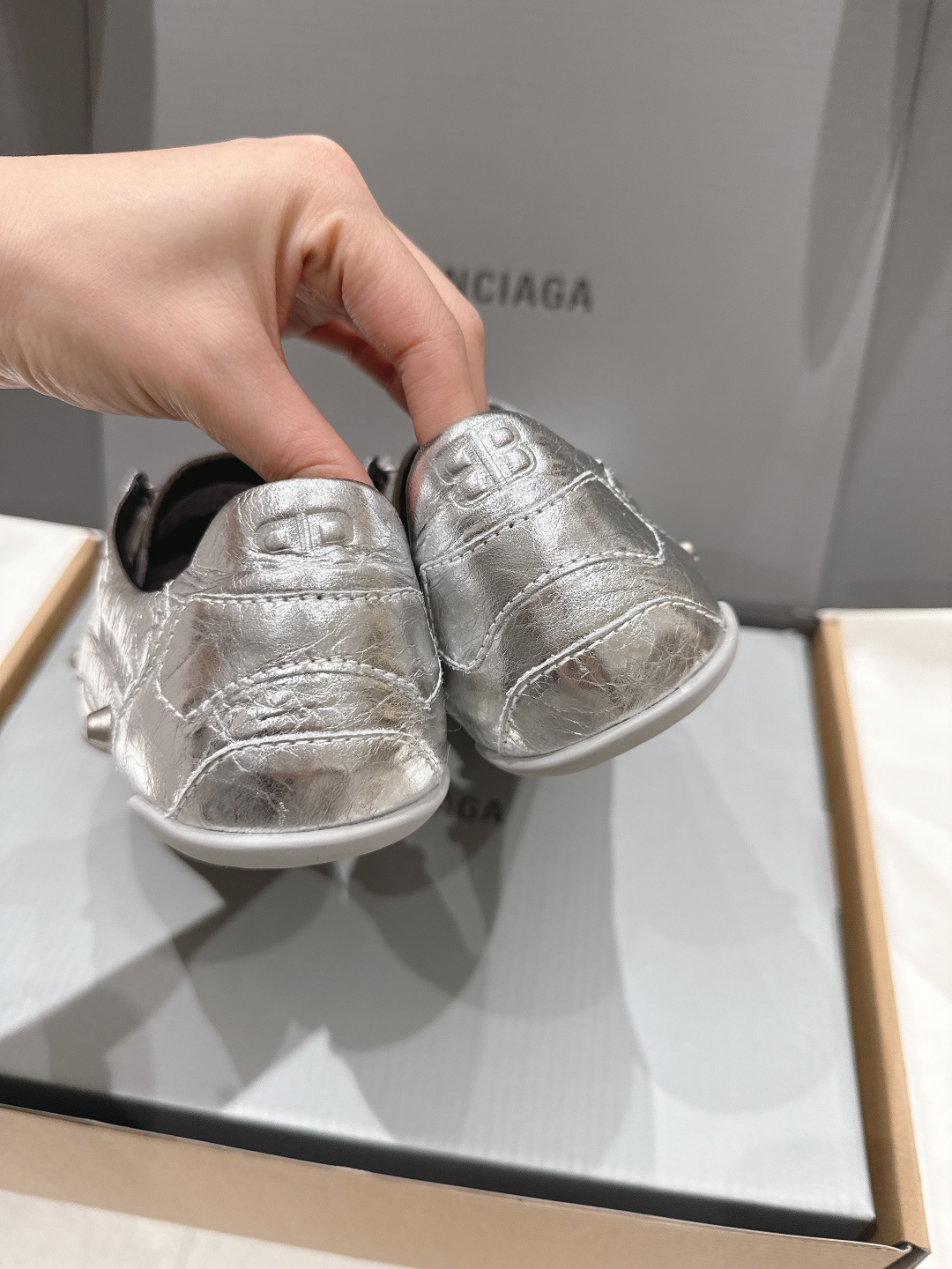 高版本出厂 莞货Balenciaga/巴黎世家F028 2026ss早春新款复古风休闲运动鞋德训鞋以复古