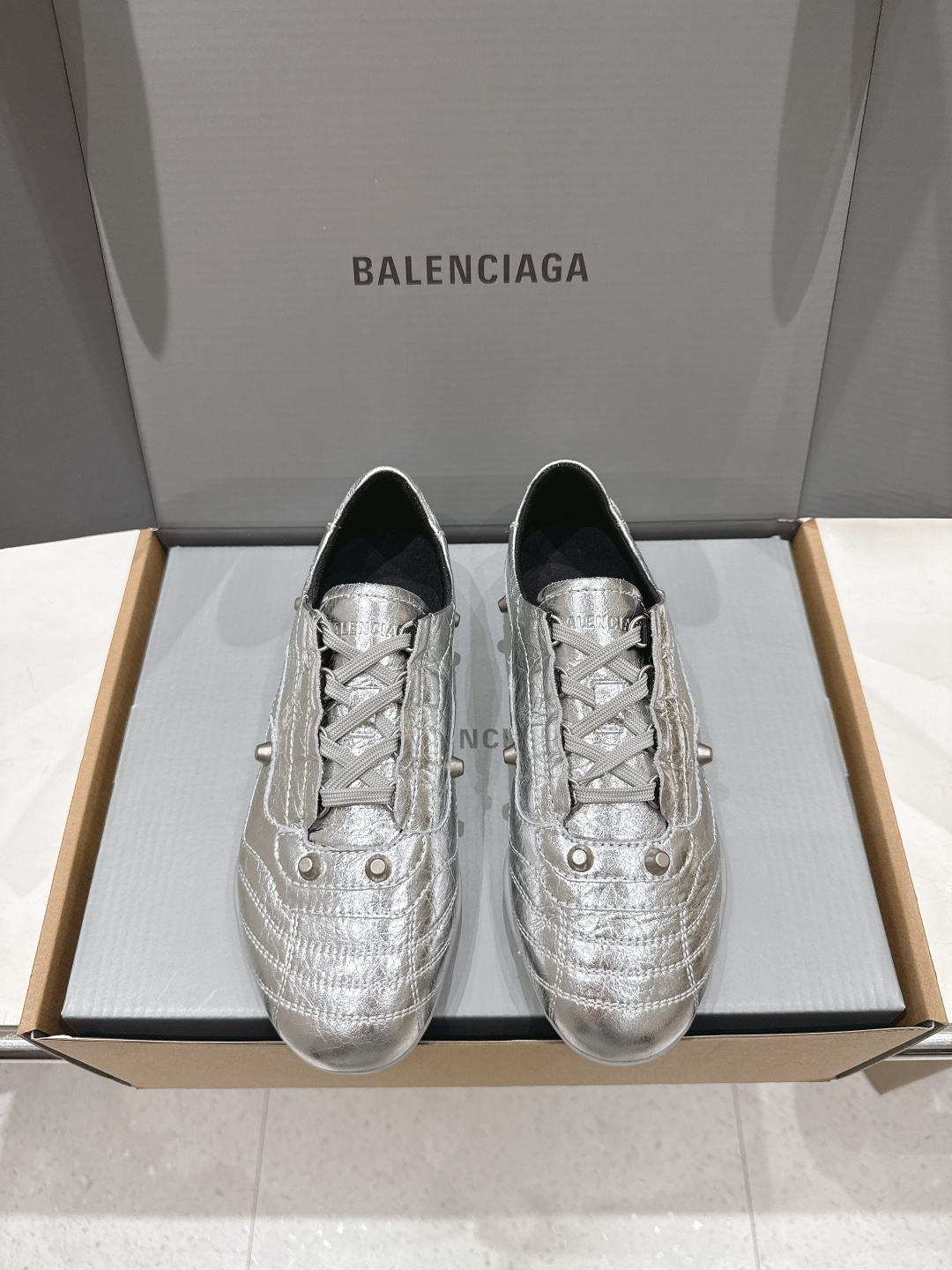 高版本出厂 莞货Balenciaga/巴黎世家F028 2026ss早春新款复古风休闲运动鞋德训鞋以复古