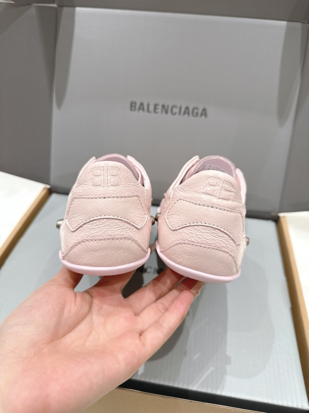 高版本出厂 莞货Balenciaga/巴黎世家F028 2026ss早春新款复古风休闲运动鞋德训鞋以复古