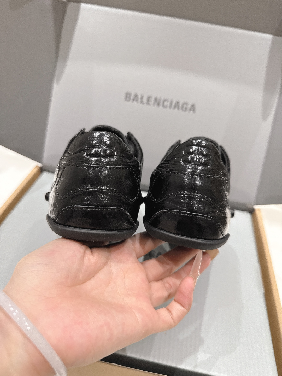 高版本出厂 莞货Balenciaga/巴黎世家F028 2026ss早春新款复古风休闲运动鞋德训鞋以复古