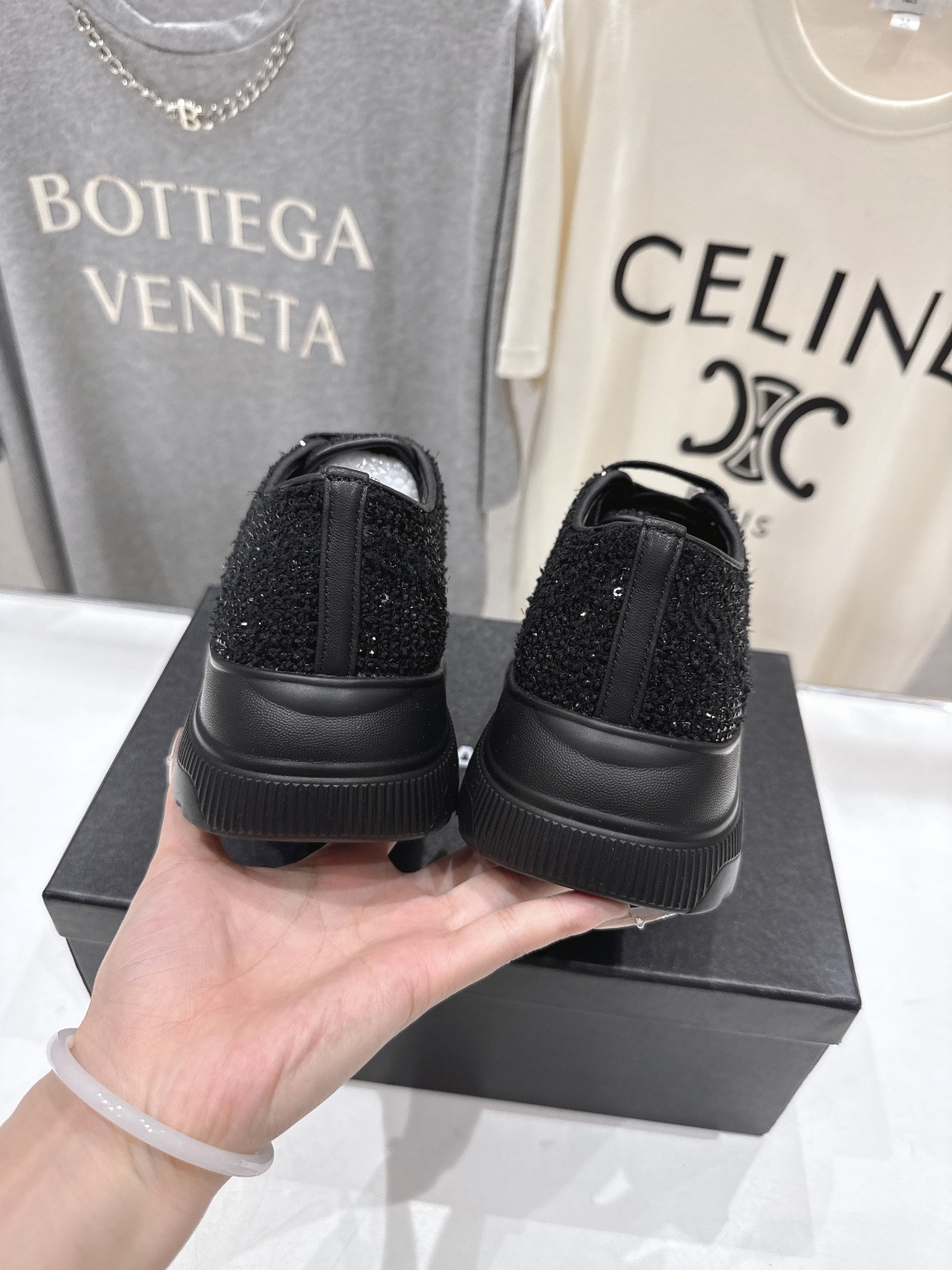 高版本出厂 Chanel香奈儿F036 小香 2026ss走秀新款厚底烫钻休闲鞋小白鞋运动鞋 饼干鞋顶级