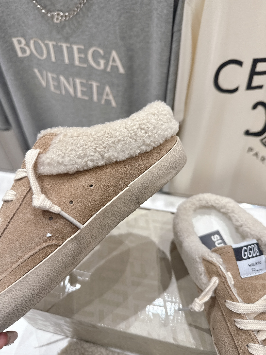 顶级版本 毛里 GGDB~~Golden Goose Deluxe Brand秋冬新款羊毛里小脏鞋休闲鞋