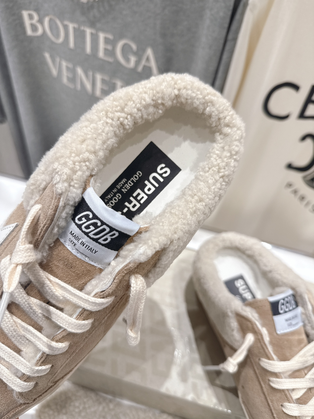 顶级版本 毛里 GGDB~~Golden Goose Deluxe Brand秋冬新款羊毛里小脏鞋休闲鞋