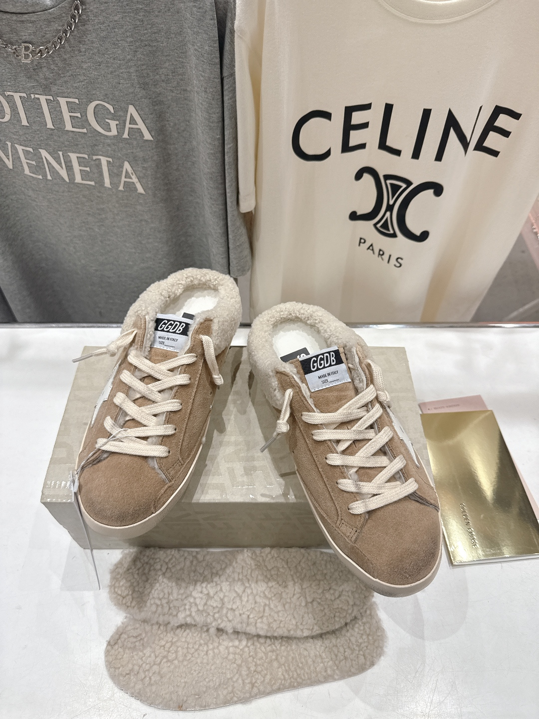 顶级版本 毛里 GGDB~~Golden Goose Deluxe Brand秋冬新款羊毛里小脏鞋休闲鞋