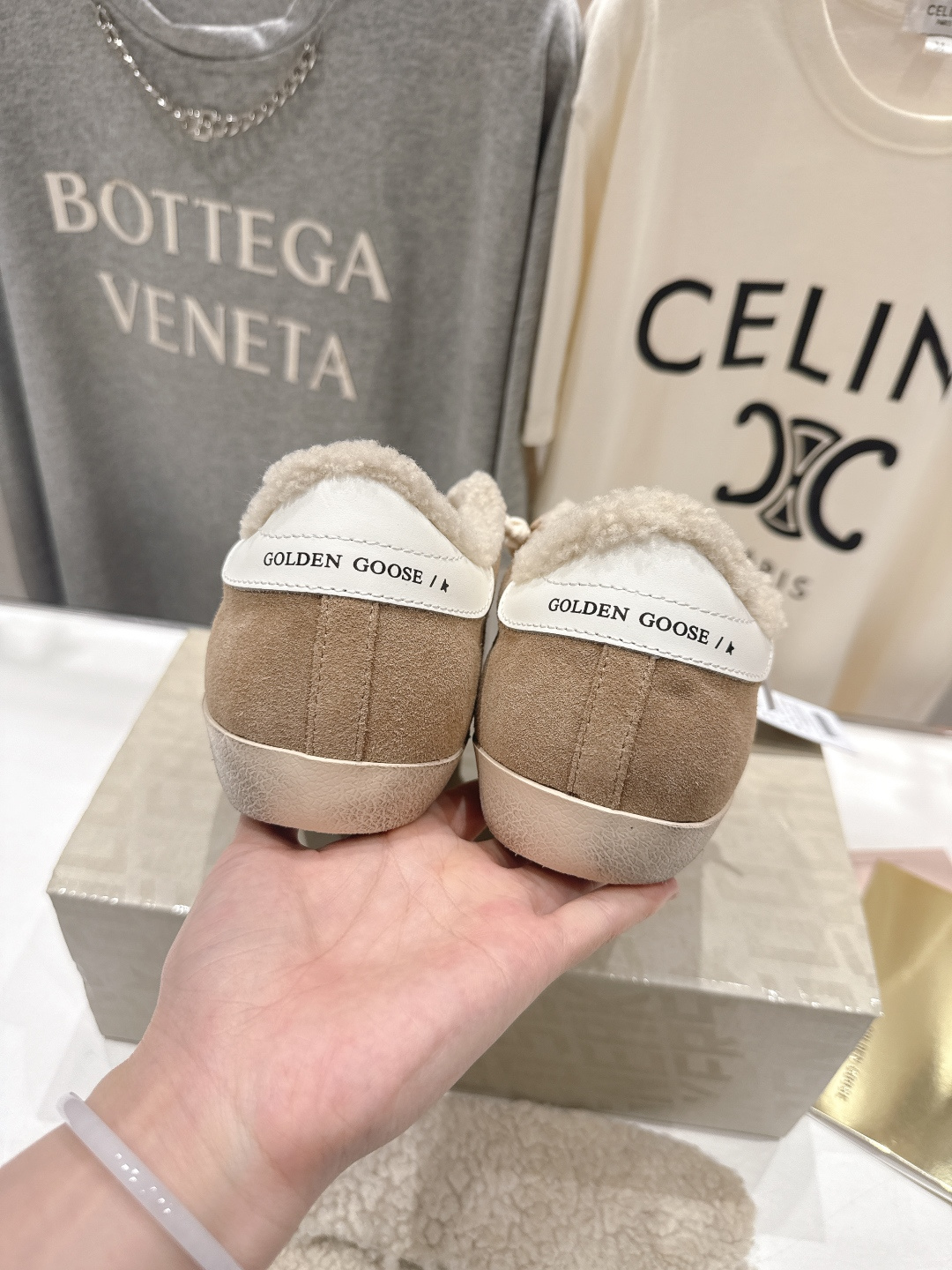 顶级版本 毛里 GGDB~~Golden Goose Deluxe Brand秋冬新款羊毛里小脏鞋休闲鞋