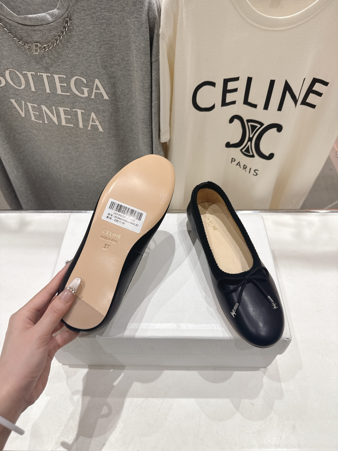 高版本出厂 CELINE*赛琳F018 2026ss早春新款玛丽珍平底乐福鞋单鞋网红爆款来袭！各大网红抢