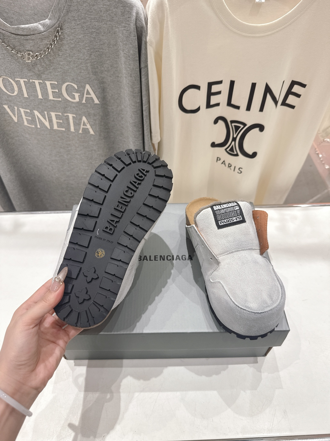 高版本出厂 BALENCIAGA I new Balenciaga 巴黎世家F022 26ss新款厚底必