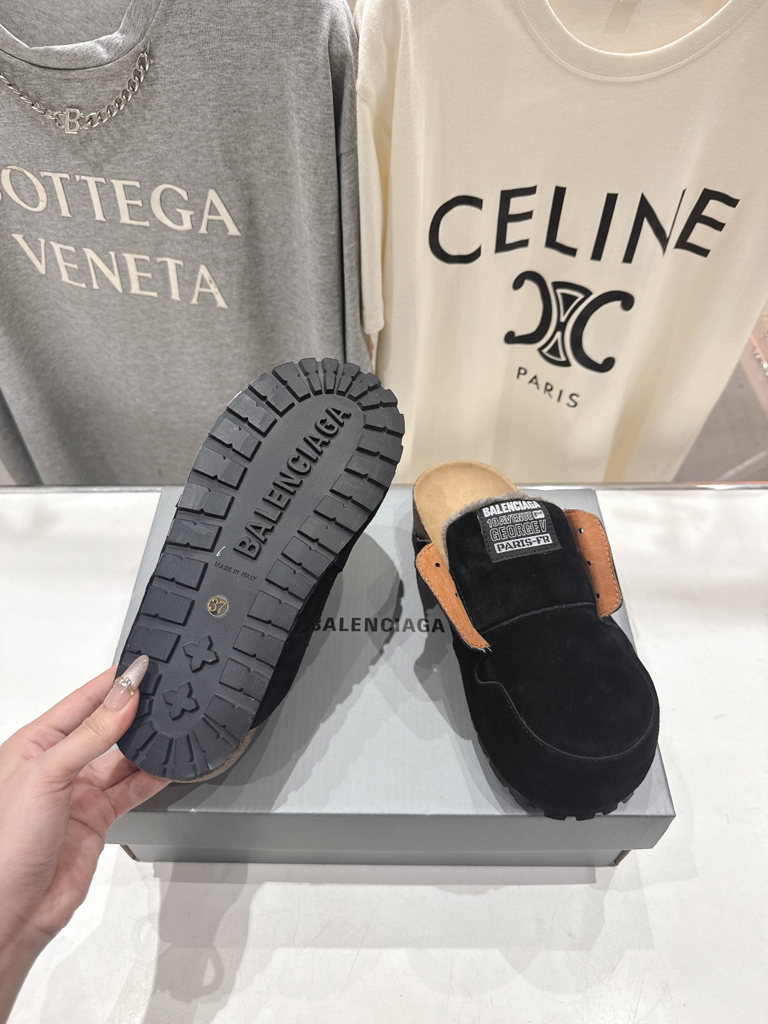 高版本出厂 BALENCIAGA I new Balenciaga 巴黎世家F022 26ss新款厚底必