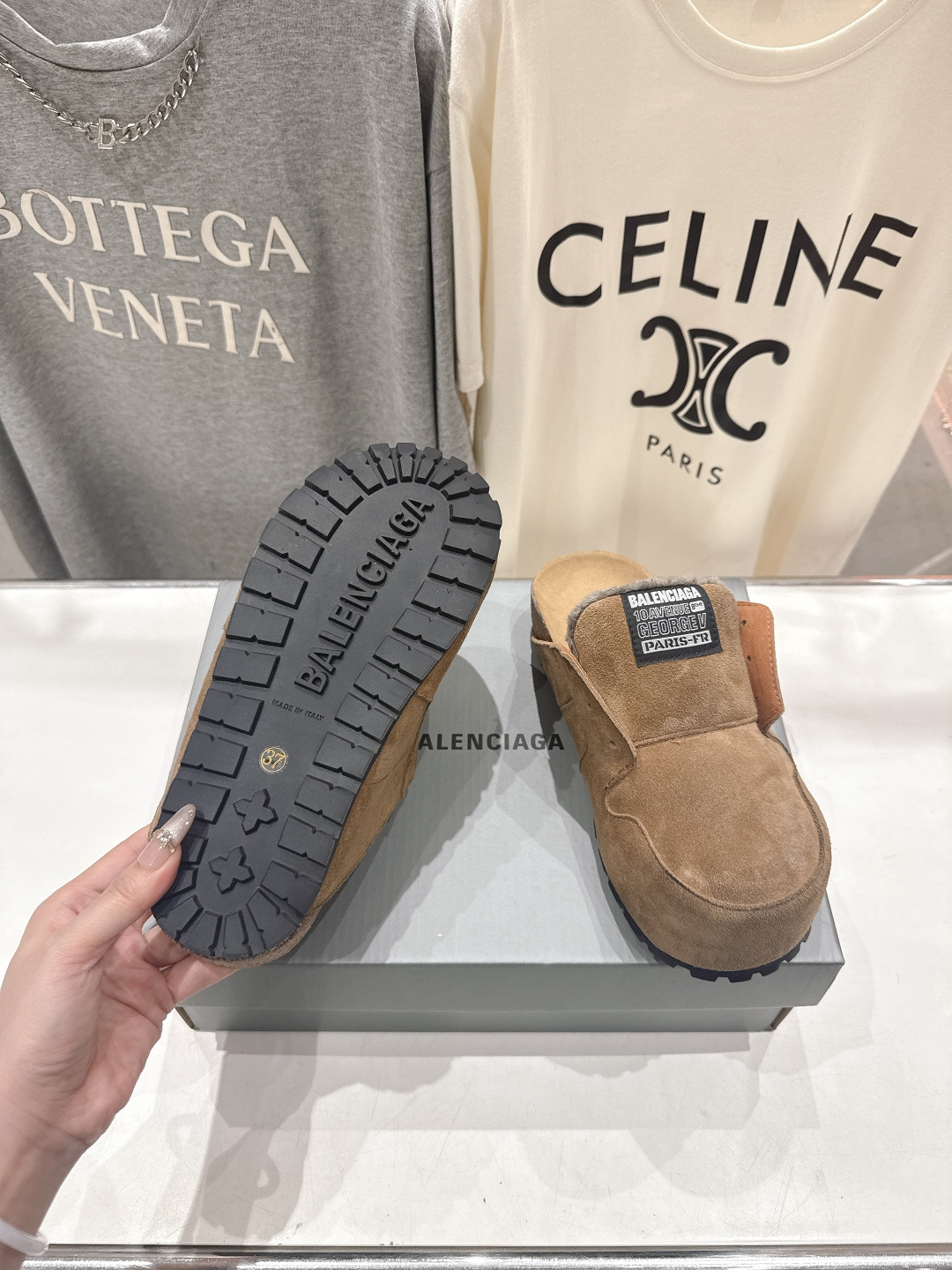 高版本出厂 BALENCIAGA I new Balenciaga 巴黎世家F022 26ss新款厚底必