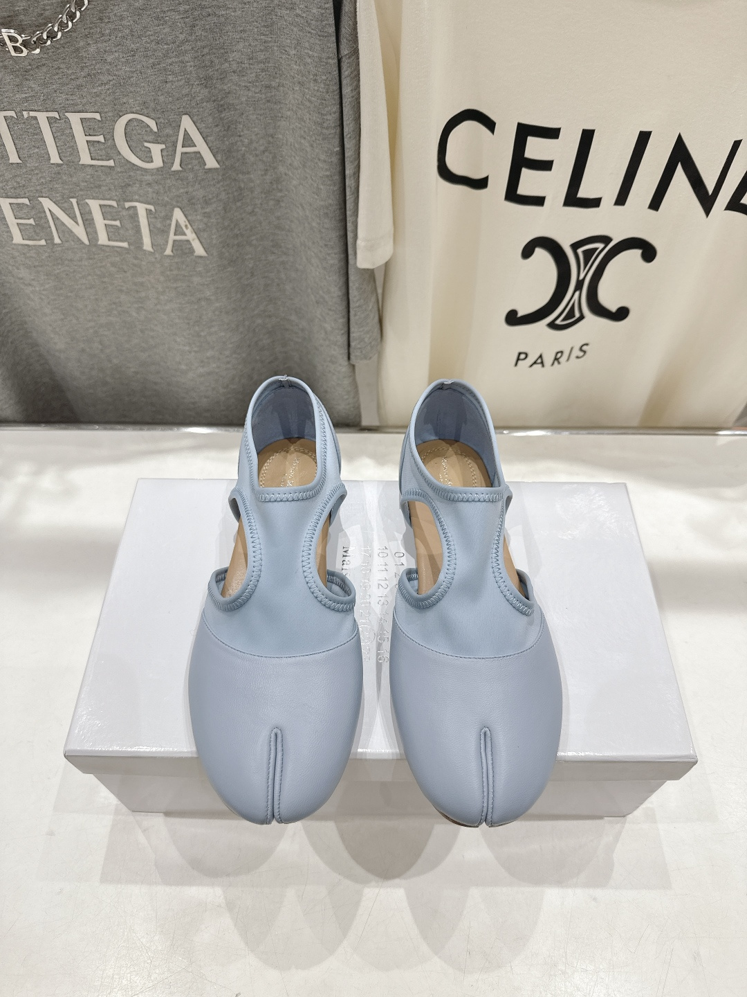 高版本出厂 MM6【Maison Magical】马吉拉26ss春夏新品文艺复古风一脚蹬平底分趾鞋懒人鞋