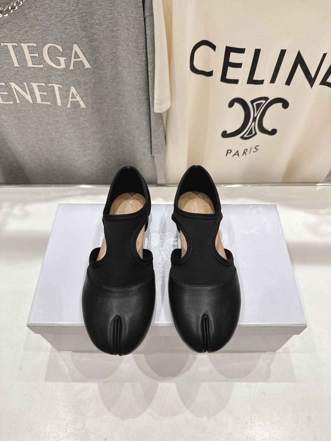 高版本出厂 MM6【Maison Magical】马吉拉26ss春夏新品文艺复古风一脚蹬平底分趾鞋懒人鞋