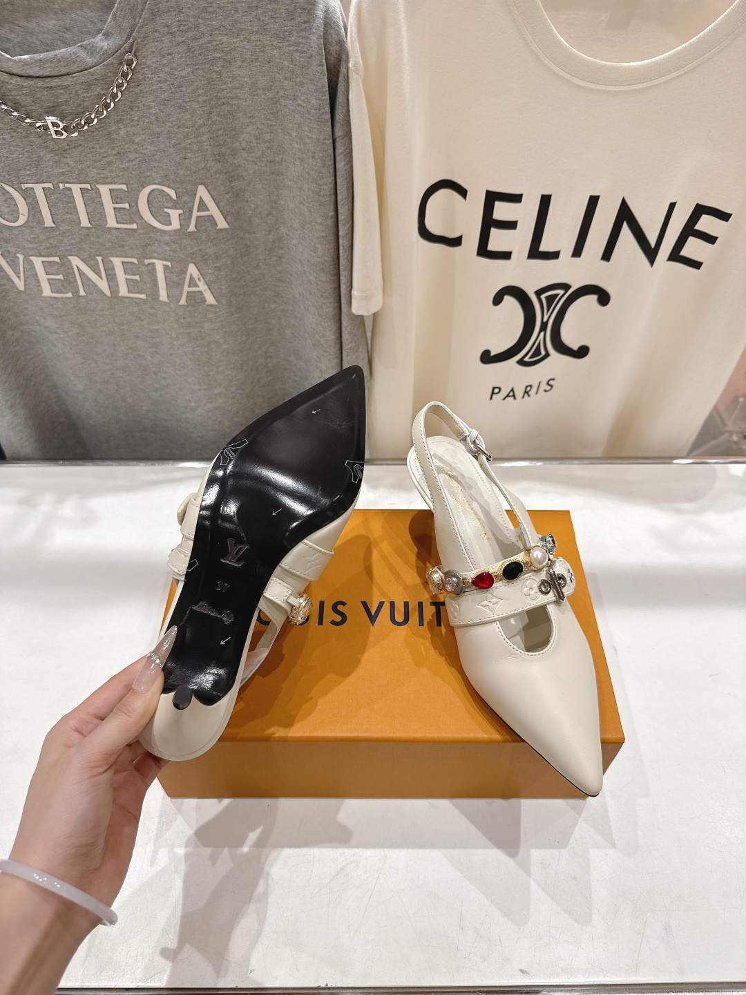 高版本出厂 Louis Vuitton ss26 new arrival LV驴牌春夏系列新款尖头高跟凉