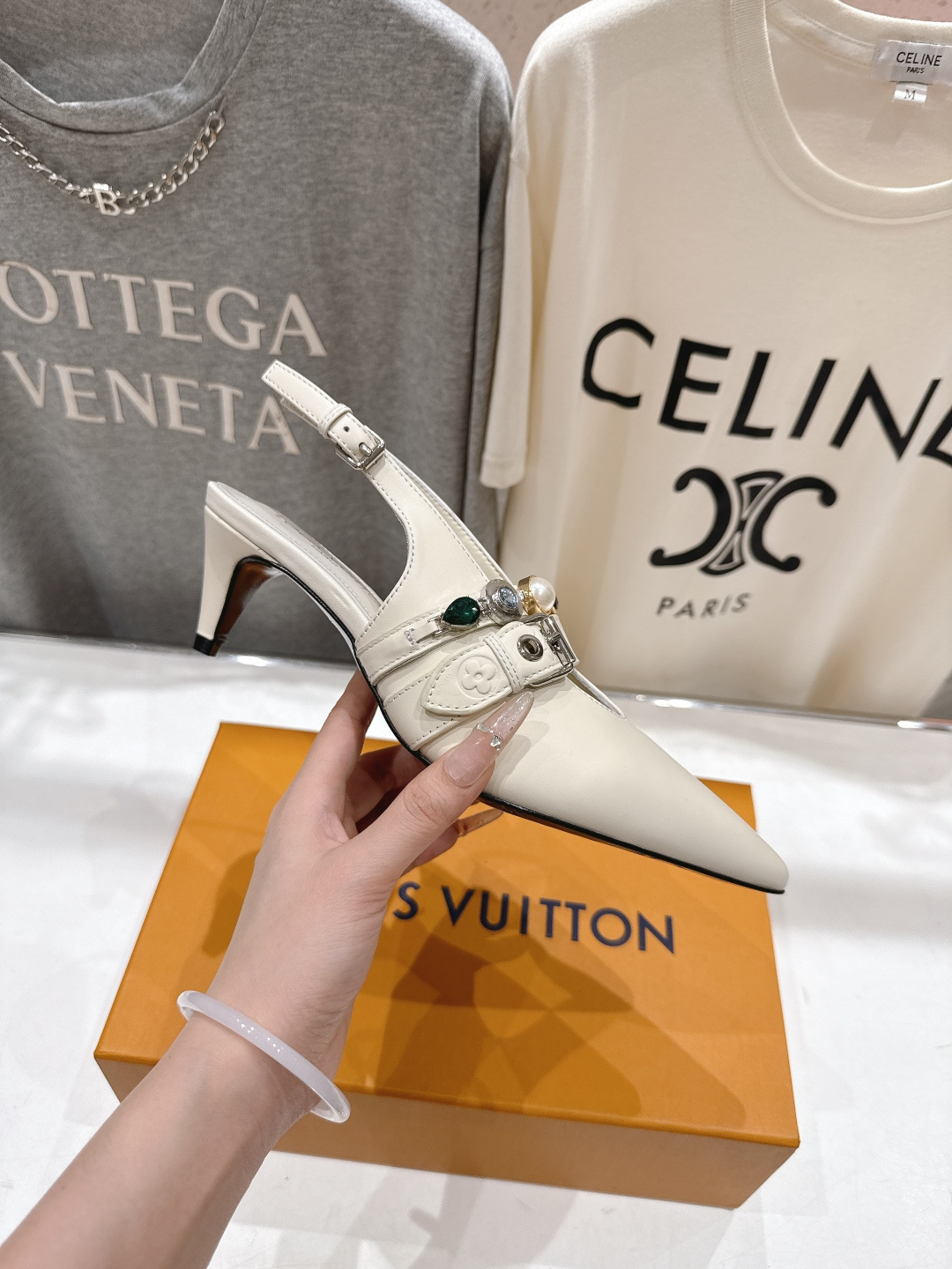 高版本出厂 Louis Vuitton ss26 new arrival LV驴牌春夏系列新款尖头高跟凉