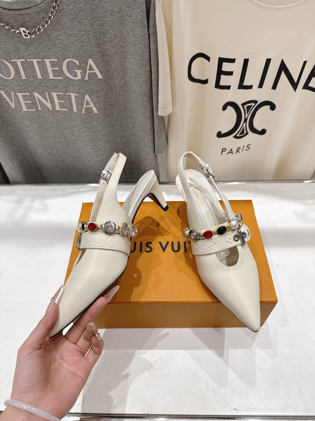 高版本出厂 Louis Vuitton ss26 new arrival LV驴牌春夏系列新款尖头高跟凉