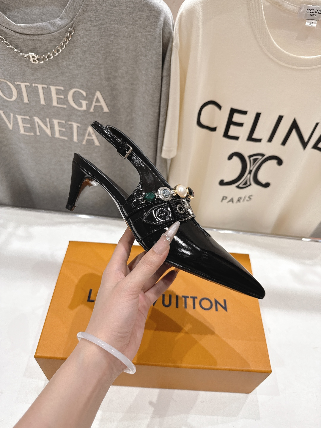 高版本出厂 Louis Vuitton ss26 new arrival LV驴牌春夏系列新款尖头高跟凉